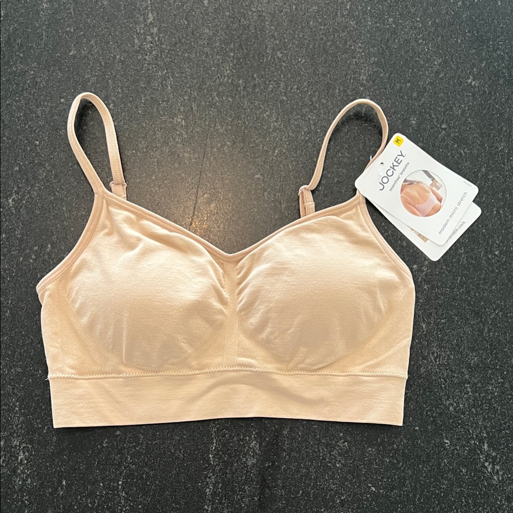 Jockey Women's Soft Beige Bralette